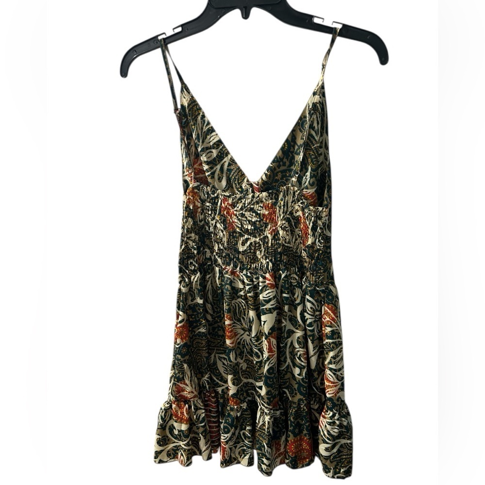 Karma Highway Bohemian Floral Detail Adjustable Straps Cami - Picture 3 of 5